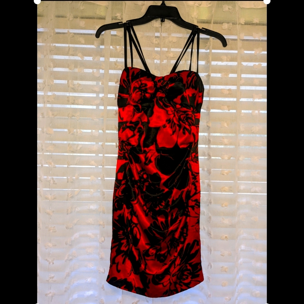 Romantic Silky Mini Dress